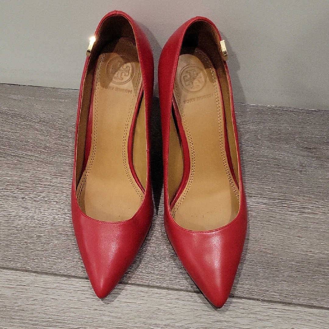 Elegant Tory Burch Red Women's Pumps